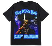 Pop Smoke King of New York T-Shirt Black L