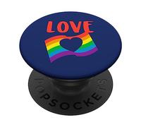 Pop Socket LGBT Love Popsocket Saint-Valentin PopSockets PopGrip Interchangeable