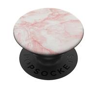 Pop Socket pour téléphone PopSockets Marbre Rose PopSockets PopGrip Adhésif