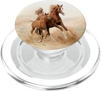 Pop Sockets Support de Prise en Main Cheval Love PopSockets PopGrip pour MagSafe