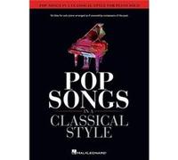 Pop Songs in a Classical Style Other Hal Leonard Corp , Other David Pearl (Auteur)