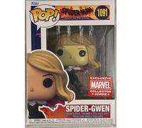 POP Spider-Man Across The Spider-Verse Marvel Collector Corps Exclusive Spider-Gwen #1091 avec étui en acrylique gratuit