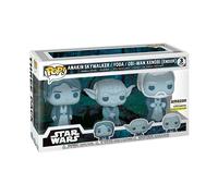 POP Star Wars: Across The Galaxy - Force Ghost 3 Limited Рack, Anakin, Yoda, OBI-Wan