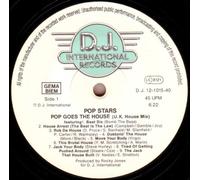 Pop Stars - Pop Goes The House [Vinyl Single 12'']