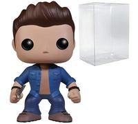 Pop Supernatural Figurine en Vinyle Dean Winchester Funko Pop (livrée avec étui de Protection Compatible Pop Box), Multicolore, 9,5 cm