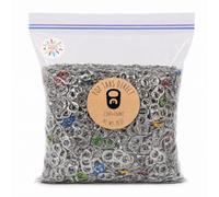 Pop Tabs Direct Plus de 2500 capsules Pop Tabs en vrac pour canettes de soda - Idéal pour les œuvres caritatives et les travaux manuels