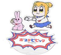 Pop Team Epic Figurine Acrylique GoodSmile Moment Acrylic Stand Rocking Popuko & Rabbit 10 cm