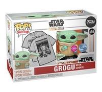 Pop! & Tee - Star Wars - Grogu W/cookie - Taille L G