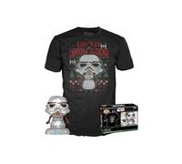 Figurine Funko Pop - Star Wars : Noël N°557 - Stormtrooper Bonhomme De Neige - T-Shirt (72829)