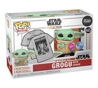 Pop! & Tee - Star Wars Le Mandalorien - Luke Avec L'enfant - Taille S G