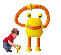 Pop Tube Animals - Tubes pop jouet sensoriel, tubes pop grenouille Jouets pour le jeu sensoriel | Coupe d'aspiration télescopique tubes pop drôles jouet éducatif pour enfants, anniversaire
