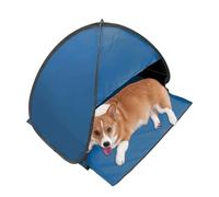 Pop-Up Beach Tent, Face Head Shade Protection, Polyester, Iron UV Protection Laptop Shade Canopy for Outdoor Camping, Garden, Picnic, Hiking, and Fishing, 31.5x25.59x21.65 inches