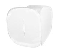Pop-up Cube de lumière pour Photographie Blanc 60 x 60 x 60 cm avec 4 Toiles de Fond colorées