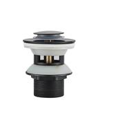 Pop Up Drain Button Bathroom Sink Plug Drainer Siphon Waste Stopper Wash Basin Faucet Accessory Washbasin Pipe Black Gold Rose Pour Lavabo De Salle De Bain(ORB A)
