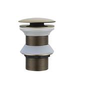 Pop Up Drain Button Bathroom Sink Plug Drainer Siphon Waste Stopper Wash Basin Faucet Accessory Washbasin Pipe Black Gold Rose Pour Lavabo De Salle De Bain(Antique C)