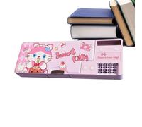 Pop Up Pencil Case, School Supplies Pencil Box, Multifunction Pencil Case, Stationery Organizer with Calculator, Pencil Case for Girls, Pop Up Stationery Organizer, School Supplies Organizer Box, Calc