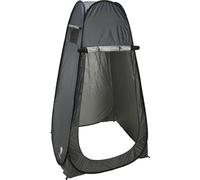 Pop Up tente de vestiaire étanche à la lumière avec fermeture éclair - 190 x 110 cm - Tente de toilette grise avec sac de transport