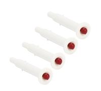 Pop Up Turkey Thermomet, 4pcs Pop Up Cooking Temperature Meter 1.85 Inches, Turkey Timer, Temperature Meter for Oven Cooking Poultry, Turkey, Chicken, Meat, Beef, Accurate Heat