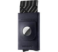 Pop Up Wallet With Airtag Holder, Slim Minimalist Smart Wallet For Men, Rfid Blocking Front Pocket Metal Card Case With Gift Box (Airtag Not Included), Marine, Minimalist