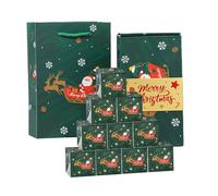 Pop Upsss Boîtes Pour L'argent - D'argent De Vacances, Coffret Explosif De 10 Pièces, Boîte Pliante Décorative, Ensemble D'enveloppes Rouges | De Fête D'anniversaire De Noël