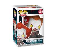 Funko Pop Movies: IT: Chapter 2- Pennywise with Balloon - Collectible Vinyl Figure - Gift Idea - Official Products - Toys for Kids and Adults - Movies Fans