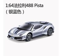 Pop39500-D-Bburago 1:64 Ferrari Alliage Modèle De Voiture Laferrari Enzo Enfants Jouet Voiture Moulé Sous Pression Modèle Simulation Alliage Voiture Artisanat Décoration Collection