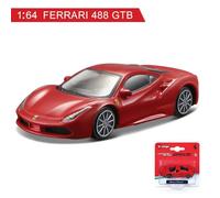 Pop39500-E-Bburago 1:64 Ferrari Alliage Modèle De Voiture Laferrari Enzo Enfants Jouet Voiture Moulé Sous Pression Modèle Simulation Alliage Voiture Artisanat Décoration Collection