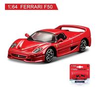 Pop39500-G-Bburago 1:64 Ferrari Alliage Modèle De Voiture Laferrari Enzo Enfants Jouet Voiture Moulé Sous Pression Modèle Simulation Alliage Voiture Artisanat Décoration Collection