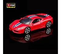 Pop39500-O-Bburago 1:64 Ferrari Alliage Modèle De Voiture Laferrari Enzo Enfants Jouet Voiture Moulé Sous Pression Modèle Simulation Alliage Voiture Artisanat Décoration Collection