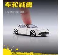 Pop39500-P-Bburago 1:64 Ferrari Alliage Modèle De Voiture Laferrari Enzo Enfants Jouet Voiture Moulé Sous Pression Modèle Simulation Alliage Voiture Artisanat Décoration Collection