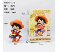 Pop39524-B1 - Figurine One Piece Monkey D. Luffy Roronoa Zoro Sanji, 13 Cm, Modèle Réduit En Pvc, Jouet De Collection Pour Garçon, Ornement, Cadeaux Gk