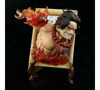 Pop39536-A - 12 Cm One Piece Monkey D. Luffy Sabo Portgas D. Ace Collection Ornement Cadeaux Châssis De Voiture Ornements Réfrigérateur Pvc Modèle Jouets