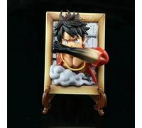 Pop39536-C - 12 Cm One Piece Monkey D. Luffy Sabo Portgas D. Ace Collection Ornement Cadeaux Châssis De Voiture Ornements Réfrigérateur Pvc Modèle Jouets