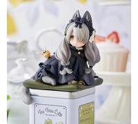 Pop39544 - Tea Party Catgirl - Figurine De 20 Cm, Jolie Figurine De Chat Assise En Pvc, Jouet De Collection, Ornement, Cadeau De Bureau