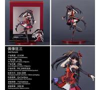 Pop39558-A - Périphériques D'anime Date A Live Tokisaki Kurumi Nightmare Cheongsam Figurine D'action Pvc Modèle Jouets Collection Ornement Cadeaux Bureau