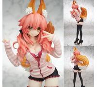Pop39615-Tamamo No Mae--25cm Fate Extra Ccc Caster's Tamamo No Mae Collection Ornement Cadeaux Figurine Animal Oreille Vêtements Décontractés Modèle Pvc Jouets