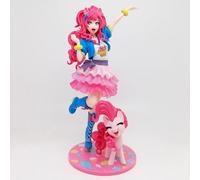 Pop39887-Pinkie Pie--Mon Petit Poney Bishoujo Statue Applejack Twilight Sparkle Pinkie Pie Fluttershy 1/7 Anime Pvc Action Figure Toy Collection Doll