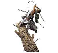 Pop39904 - Figurine Articulée En Pvc De 18 Cm, Modèle Réduit De Dessin Animé Japonais Artfx J Attack On Titan Shingeki No Kyojin Levi, Idéal Comme Cadeau Pour Enfant