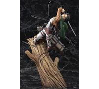 Pop39907--35cm Artfx J Attack On Titan Figure Rival Mikasa Ackerman Figure Levi Pvc Action Figure Toy Rivaille Game Collection Model Doll