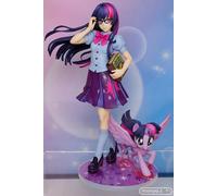 Pop39914-Twilight Sparkle--Mon Petit Poney Bishoujo Statue Twilight Sparkle Pinkie Pie Fluttershy Anime Girl Pvc Action Figure Toy Collection Modèle Poupée