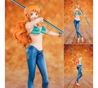 Pop39947--Megahouse One Piece Figure 20e Anniversaire Nami Japonais Anime Fille Pvc Action Figure Jouet Jeu Statue Collection Modèle Poupée