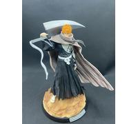 Pop39954--33cm Figurine D'anime Japonais Bleach Gk Kurosaki Ichigo Byakuya Figurine D'action En Pvc Jouet Jeu Bleach Modèle De Collection Poupée Cadeau