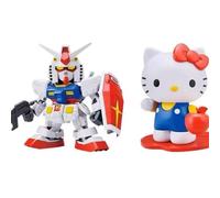 Pop40265-Sd--Gaogao Sd Kt Rx-78-2 Kitty Cat Modèle Kit Collection Assemblage Figurines Robot Plastique Modèle Hobby Poupée Jouet Enfants Cadeau