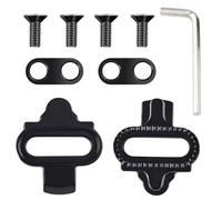 POPAPIE 9 Pièces Cales de Vélo de Montagne,Jeu de Cales à Vélo,Bike Cales Cale Pedale Chaussure VTT,Compatible avec Les Shimano SPD-SL pour VTT et Cyclisme D'intérieur