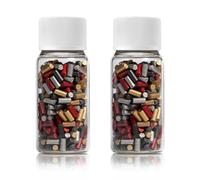 POPAPIE Lot de 600 Pierres à Briquet universelles pour la Plupart des Briquets,Pierre à Briquet Recharge Compatible avec Zippo et Clipper Briquets (Multicolore)