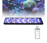 PopBloom Hertz54 eclairage led aquarium eclairage lampe aquarium led recifal reef eau de mer lumière pour aquariums 50-80cm (54cm, avec kit de suspension)