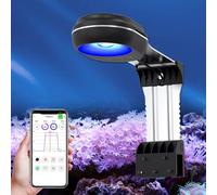 PopBloom RL60 eclairage aquarium led rampe led aquarium eau de mer eclairage aquarium récifal marin eclairage led reef 50-100CM (Noir)