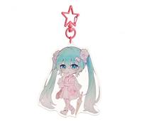 POPBuddies Hatsune Miku Kawaii Summer Time Porte-clés en acrylique