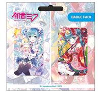 POPbuddies Hatsune Miku Pin Badges 2 Pack B