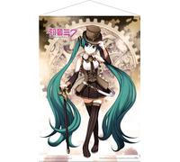 POPbuddies Parchemin mural Hatsune Miku Steampunk Miku 50 x 70 cm